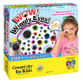 CFK1151 WOW! Wiggly Eyes Craft Kit by Creativity for Kids