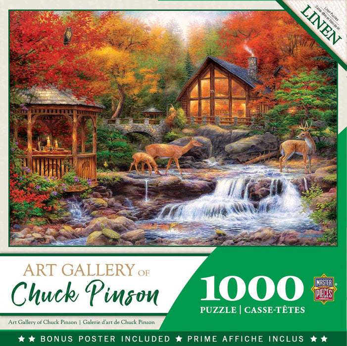 CHUCK PINSON GALLERY - COLORS OF LIFE - 1000 PIECE JIGSAW PUZZLE