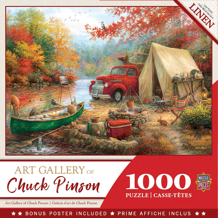 CHUCK PINSON GALLERY - SHARE THE OUTDOORS - 1000 PIECE JIGSAW PUZZLE
