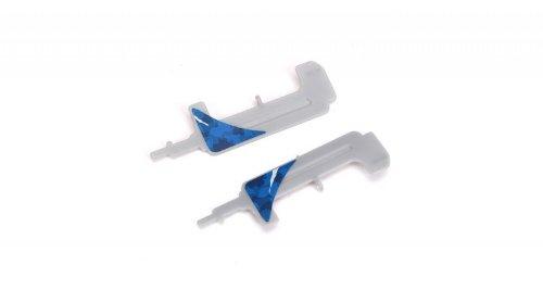 CLIP ON DUMMY GUN BLUE
