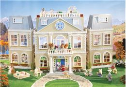 Calico Critters Cloverleaf Manor Play House