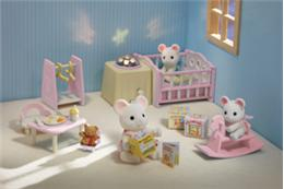 Calico Critters Nightlight Nursery Set
