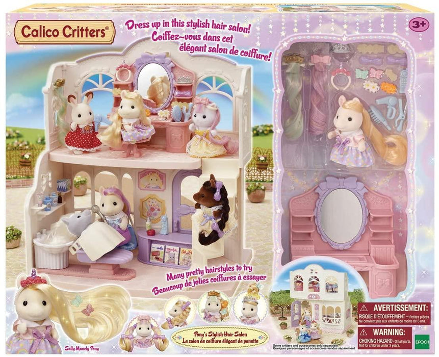 Calico Critters Pony's Stylish Hair Salon Playset