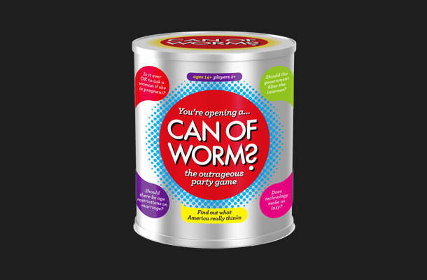 Can Worms Party Game