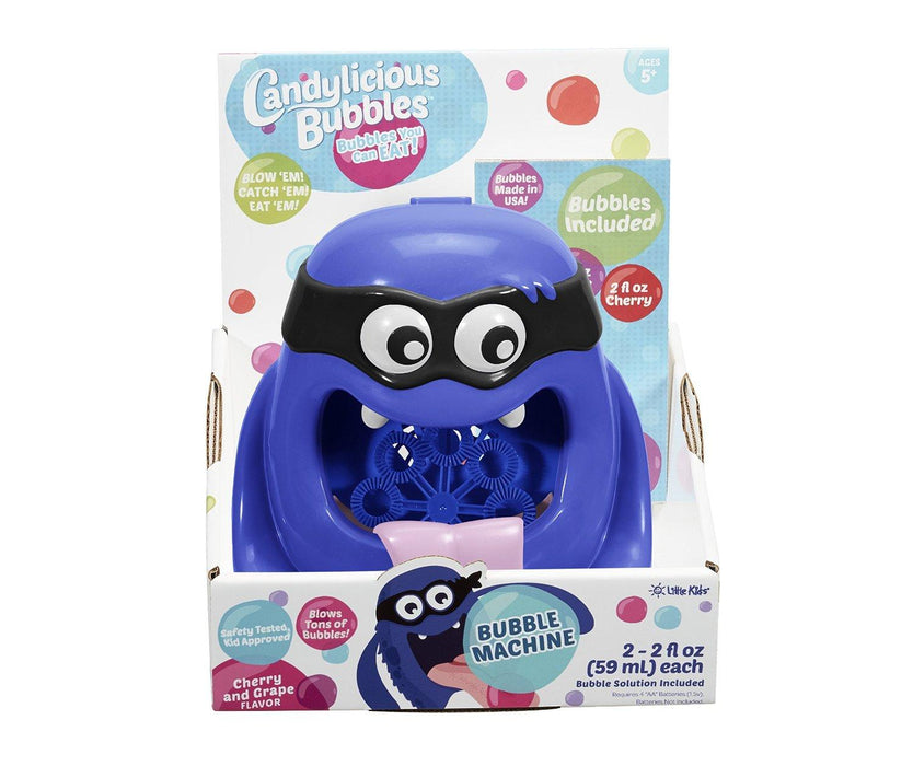 Candylicious Bubble Machine for Blowing Bubbles You Can Eat!