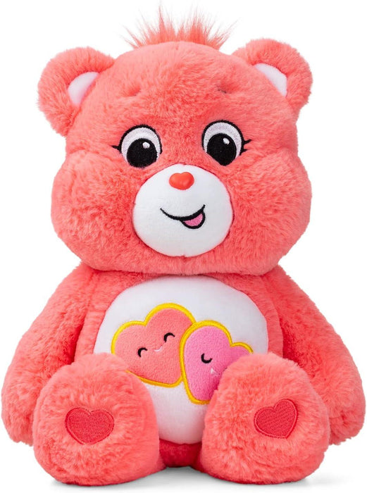 Care Bears Plush - Love-a-Lot Bear 14"