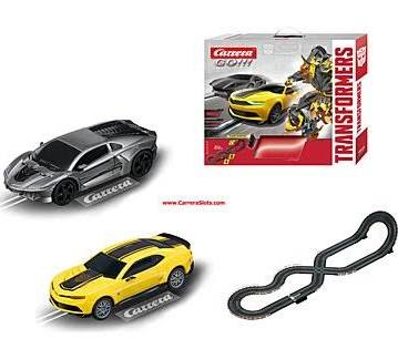 Carrera 1/43 Transformers Slot  Car Set - Bumblebee