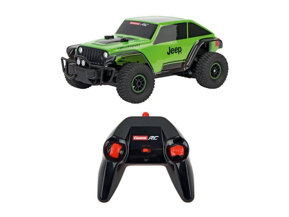 Carrera Jeep Trailcat Green- Remote Control
