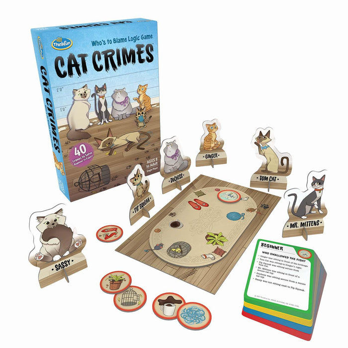 Cat Crimes Game - ThinkFun