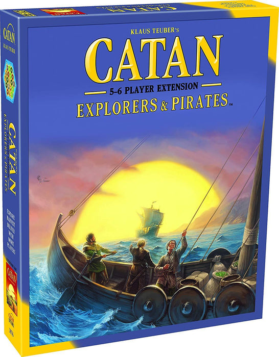 Catan 5-6 Player Extension Explorers and Pirates
