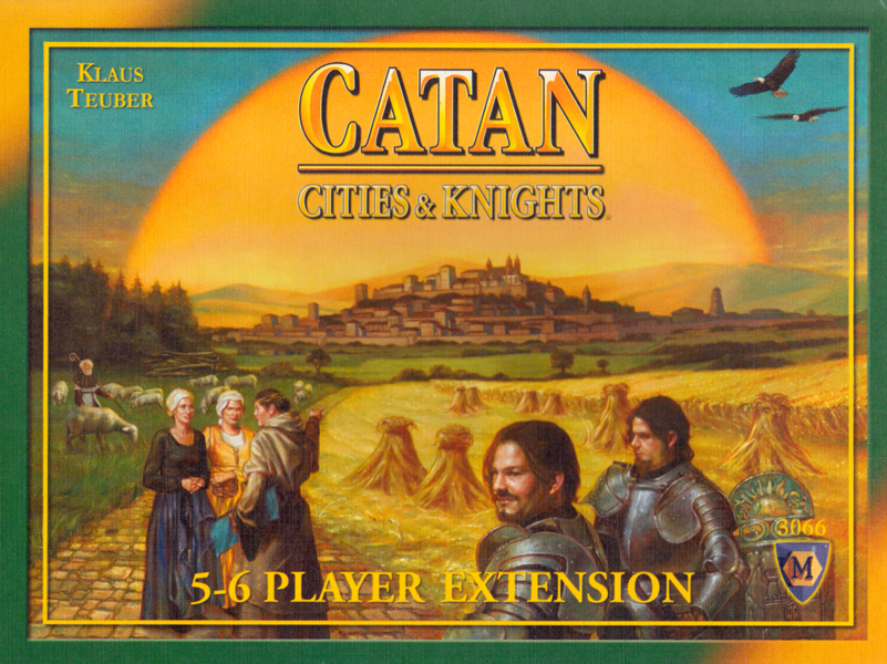 Catan: Cities and Knights Game, 5-6 Player Extention
