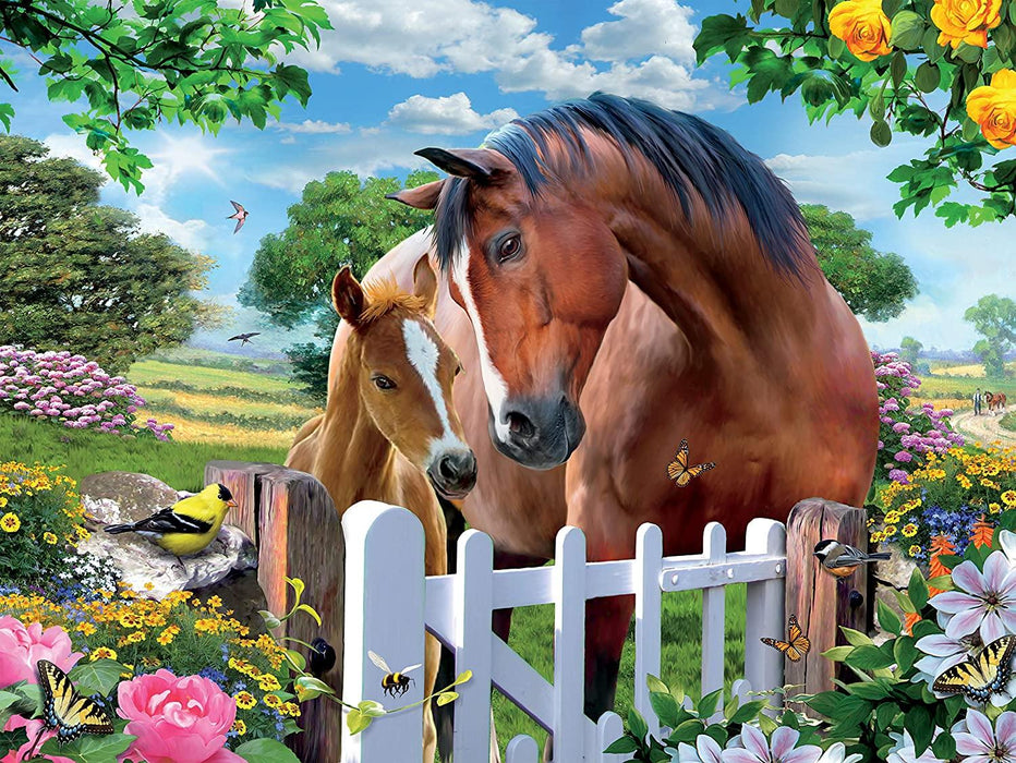 Ceaco Harmony - at The Gardens Gate 2 Jigsaw Puzzle, 550 Pieces
