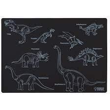 Chalkboard Mat - Dinosaurs