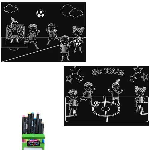 Chalkboard Placemat – Soccer