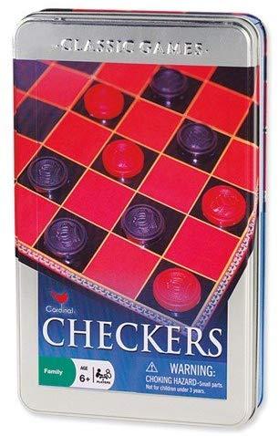 Checkers in a Tin Game