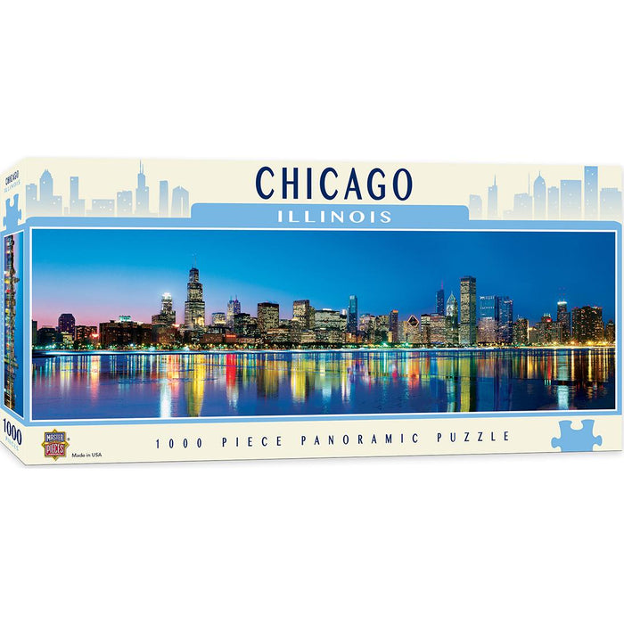 Chicago 1000pc Panoramic Puzzle