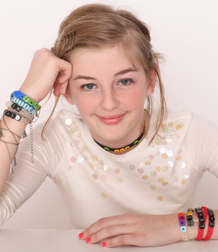 Choker/Wrap Bracelet with 45 Elements