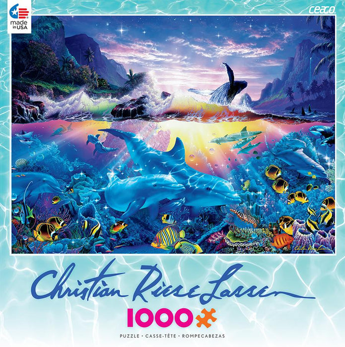 Christian Riese Lassen Ocean Dance Puzzle 1000 pc