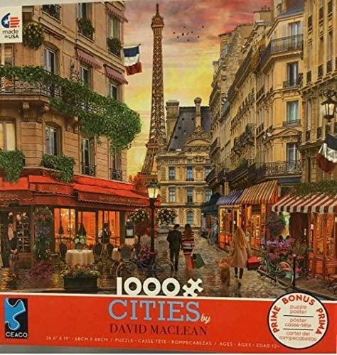 Cities by David Maclean -Paris 1000pc