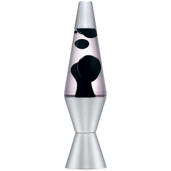 Classic Lava Lamp Black/Clear 14"