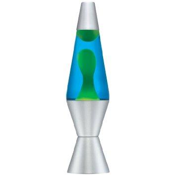 Classic Lava Lamp Green/Blue 14"