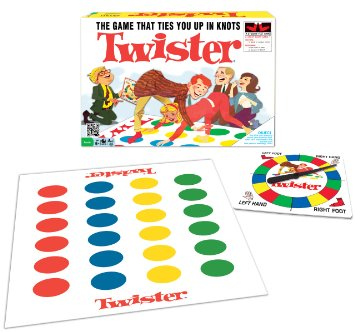 Classic Twister Game (Original Artwork and Game)