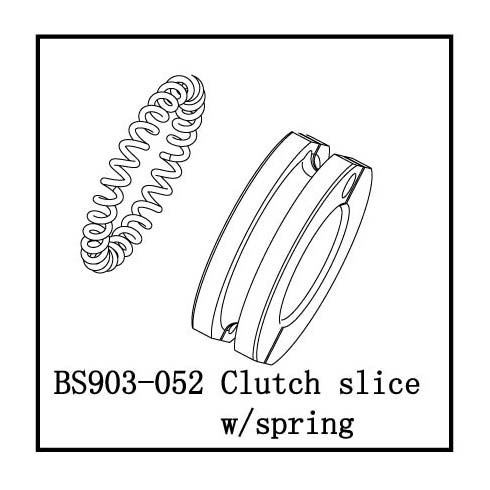 Clutch Shoe w/Spring BS903-052