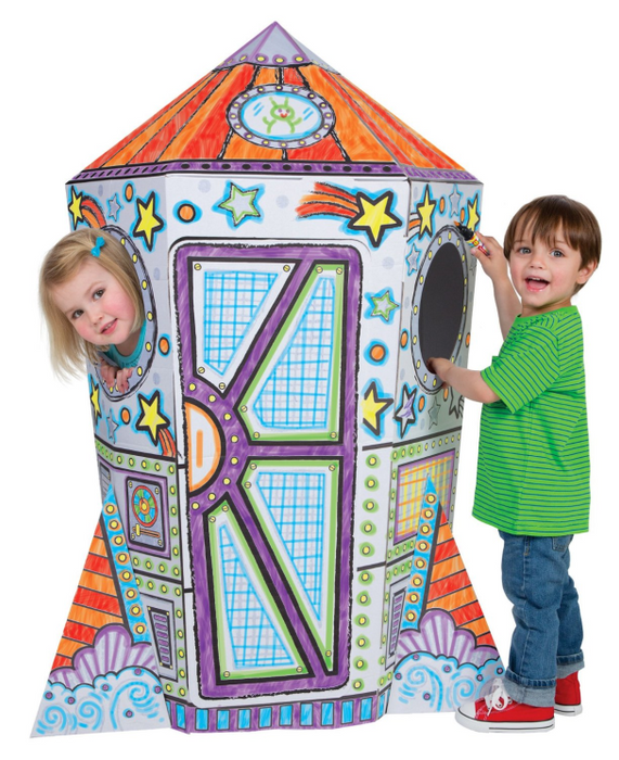 Color A Rocket Playhouse