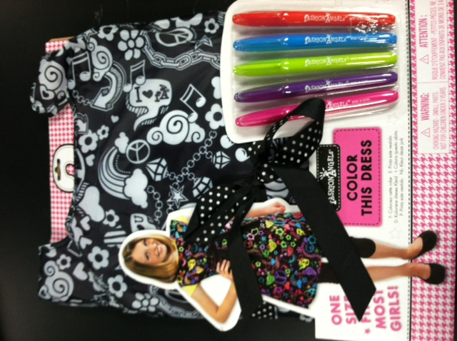 Color this Dress Kit with Color Markers