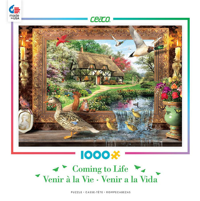 Coming to Life 1000pc Puzzle- English Cottage