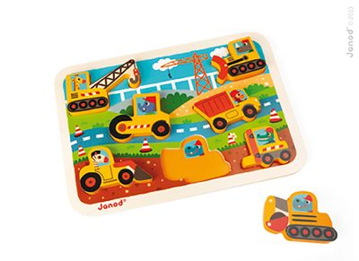 Construction Chunky Puzzle