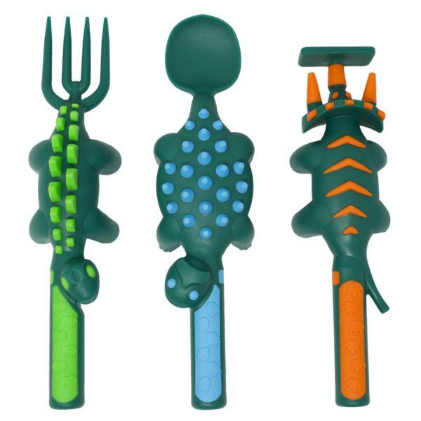 Constructive Eating - Dino Utensil Set