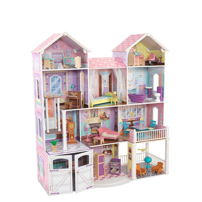 Country Estate Dollhouse for 12" Doll (Barbie) by Kid Kraft