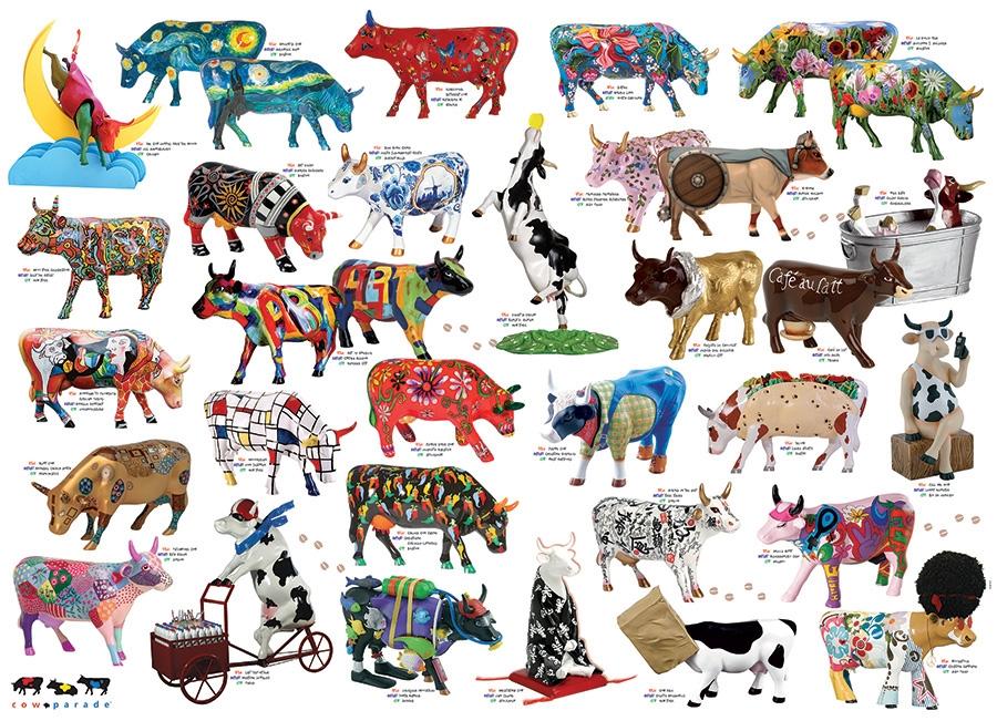 Cow Parade 1000PC Puzzle