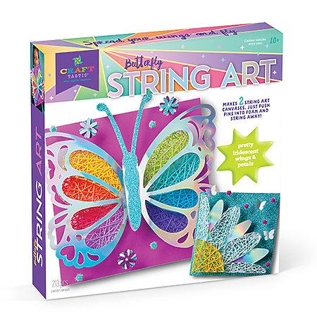 Craft-tastic Butterfly String Art Kit