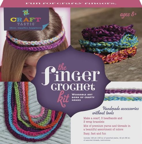 Craft-tastic Finger Crochet Kit