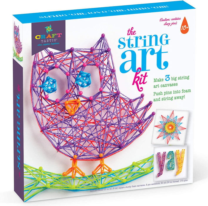 Craft-tastic String Art Kit IV - Owl Series