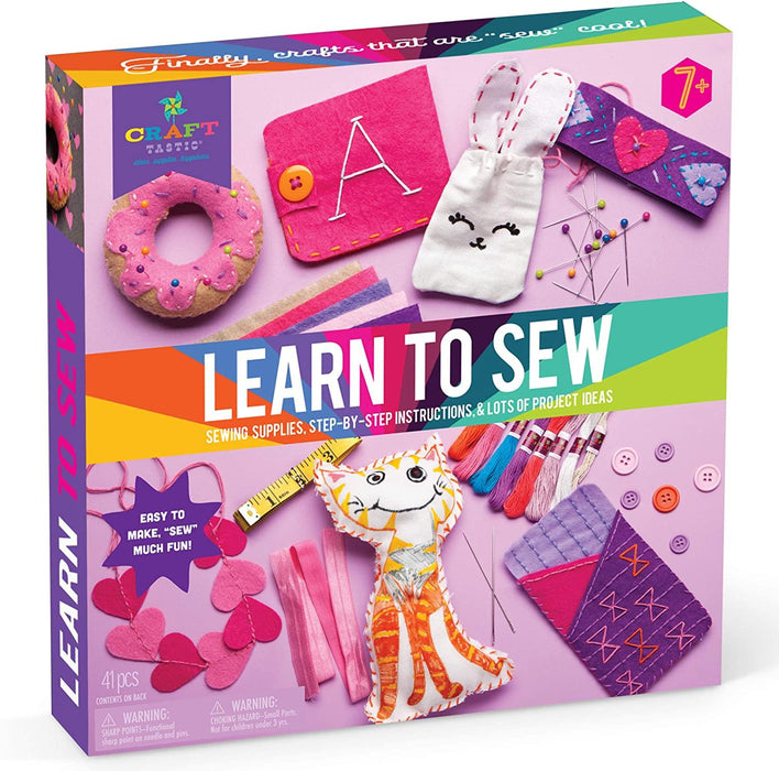 Craft Tastic Learn to Sew Kit