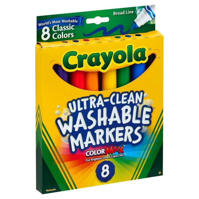 Crayola 8ct Washable Markers
