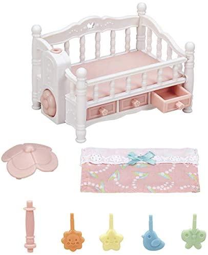 Crib with Mobile Calico Critters