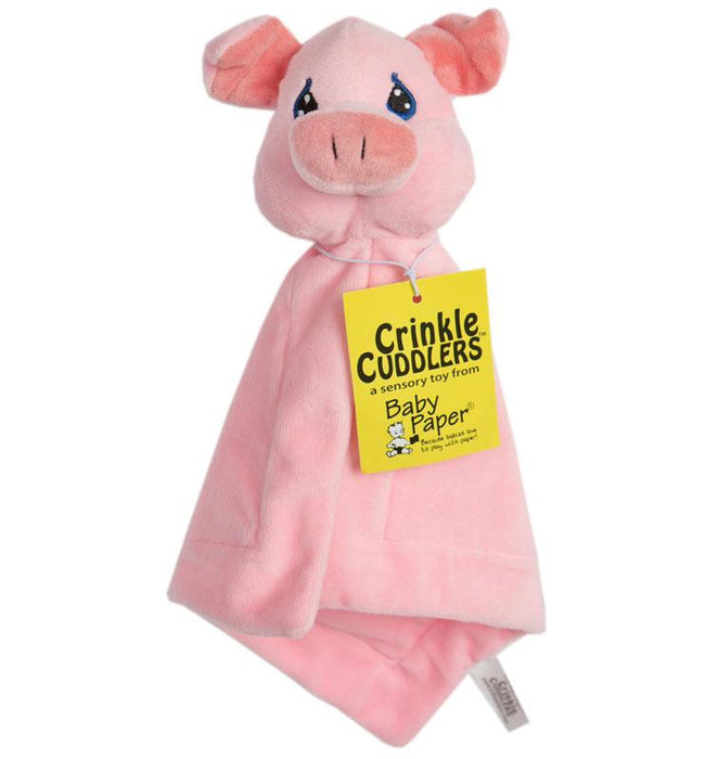 Crinkle Cuddlers - Pig