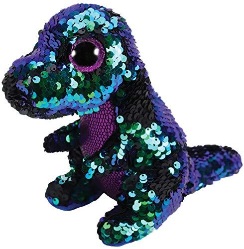 Crunch Green/Purple Sequin Dino