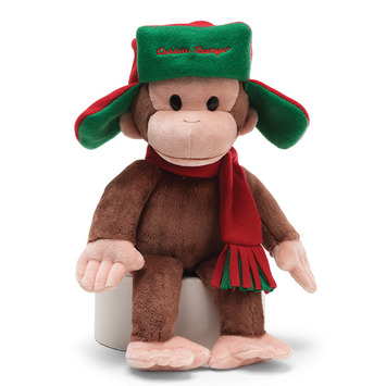 Curious George in Fargo Hat