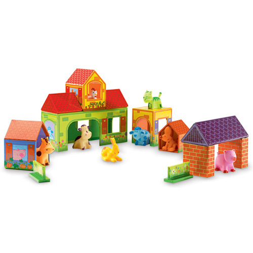 DJECO ZANIMOFERME 14 CUBES ANIMAL FARM