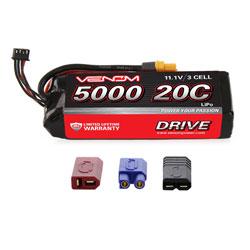 DRIVE 20C 3S 5000mAh 11.1V LiPo : UNI 2.0 Plug