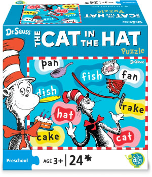 DR SEUSS CAT IN THE HAT PUZZLE