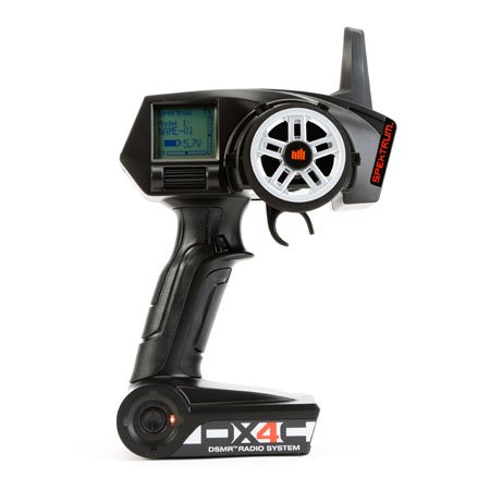 DX4C DSMR 4-Channel Radio w/ SR410