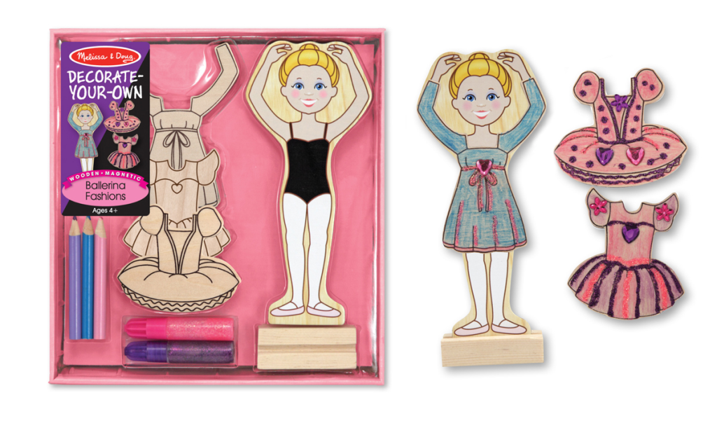DYO Wooden Magnetic Ballerina