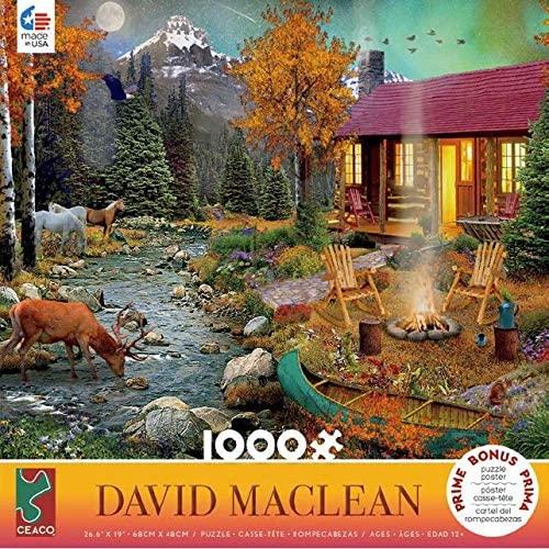 David Maclean Aurora Lights Puzzle - 1000 Pieces
