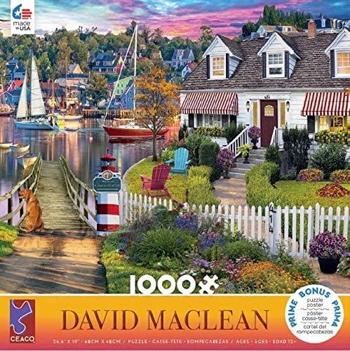 David Maclean Charles Harbor Puzzle - 1000 Pieces